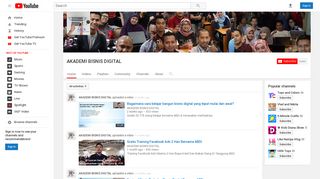 
                            4. Akademi Bisnis Digital - YouTube