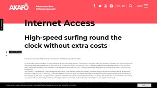 
                            2. AKAFÖ: Internet access