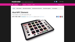 
                            8. Akai MPC Element review | MusicRadar