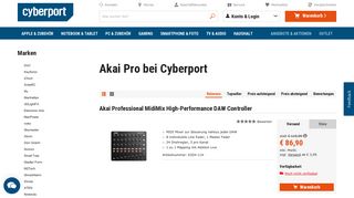 
                            4. Akai Pro Shop | Akai Pro günstig kaufen ++ Cyberport