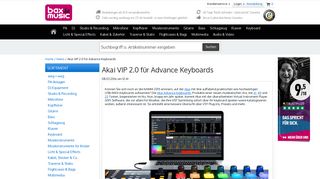 
                            4. Akai VIP 2.0 für Advance Keyboards | Bax-shop