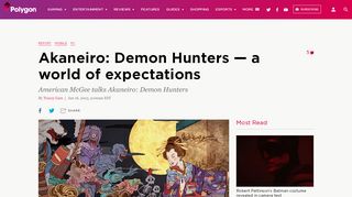 
                            12. Akaneiro: Demon Hunters — a world of expectations - Polygon