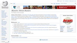 
                            6. Akaneiro: Demon Hunters - Wikipedia