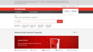 
                            11. Akbank Direkt Internet Corporate