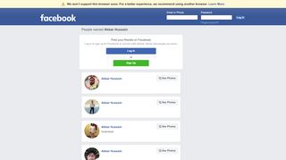
                            8. Akbar Hussain Profiles | Facebook