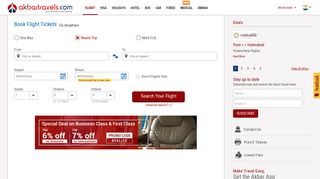 
                            11. Akbar Travels: Cheap Flight Tickets | Book Holidays, Forex & Visa