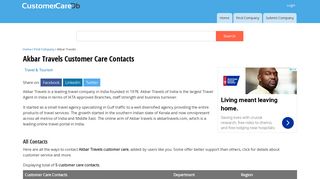 
                            7. Akbar Travels Customer Care Phone Number, Email & Contacts ...