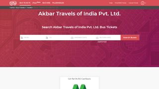 
                            12. Akbar Travels of India Pvt. Ltd. Online Bus Ticket Booking, ...