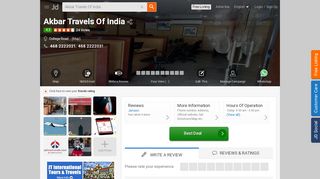 
                            9. Akbar Travels Of India - Travel Agents in Pathanamthitta - Justdial
