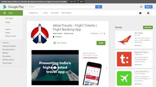 
                            6. AkbarTravels - Flight Tickets | Flight Booking App - Apps on ...