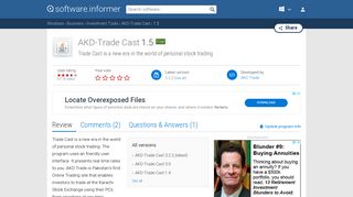 
                            5. AKD-Trade Cast 1.5 Download (Free) - javaws.exe
