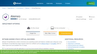 
                            3. Akeneo Virtual Machines - Bitnami