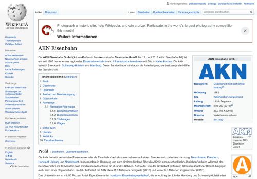 
                            8. AKN Eisenbahn – Wikipedia