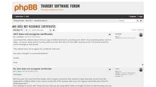 
                            10. AKO does not recognize certificates - Thursby Software Forum