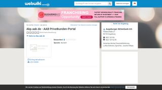 
                            9. Akp.aab.de - Erfahrungen und Bewertungen - Webwiki