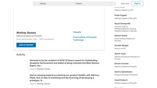
                            8. Akshay Asawa - Software Engineer - PhonePe | LinkedIn