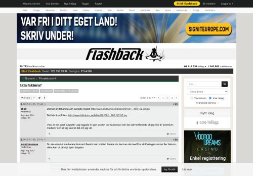 
                            10. äkta faktura? - Sidan 2 - Flashback Forum