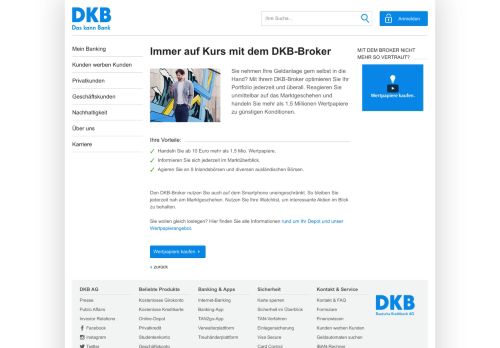 
                            7. Aktienanlage mit dem DKB-Broker | DKB AG