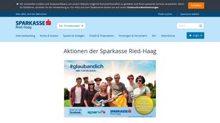 
                            8. Aktionen | Sparkasse Ried-Haag