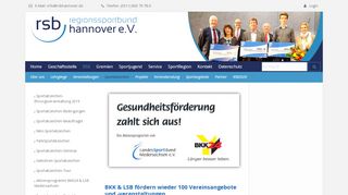 
                            11. Aktionsprogramm BKK24 & LSB Niedersachsen - Sportabzeichen ...