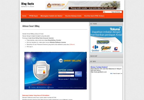 
                            8. Aktivasi Smart Billing - Blog Kayla