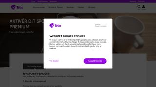 
                            4. Aktivér dit Spotify Premium - Telia