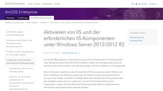 
                            8. Aktivieren von IIS und der erforderlichen IIS-Komponenten unter ...