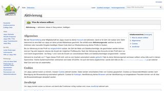 
                            1. Aktivierung – Jappy Wiki