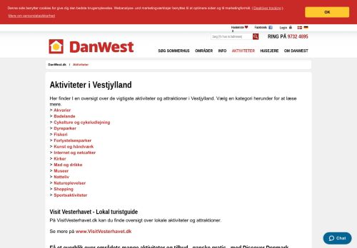 
                            9. Aktiviteter i sommerhusområderne - DanWest