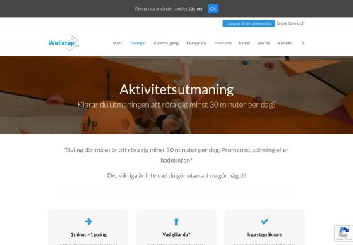 
                            6. Aktivitetsutmaning – Wellstep