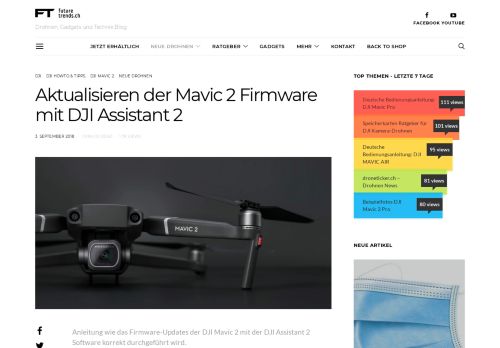 
                            9. Aktualisieren der Mavic 2 Firmware mit DJI Assistant 2 - Blog ...