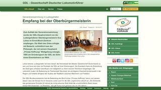 
                            9. Aktuell-2017: Generalversammlung in Ludwigshafen: Empfang bei der ...