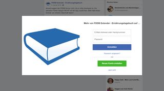 
                            10. Aktuell reagiert der FDDB Server nicht,... - FDDB Extender ...