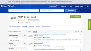 
                            7. Aktuelle Jobs bei AKKA GmbH & Co.KGaA | StepStone