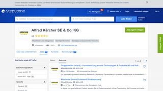 
                            5. Aktuelle Jobs bei Alfred Kärcher SE & Co. KG | StepStone