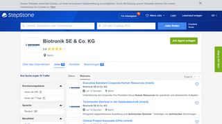 
                            13. Aktuelle Jobs bei Biotronik SE & Co. KG | StepStone