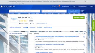 
                            3. Aktuelle Jobs bei DZ BANK AG | StepStone