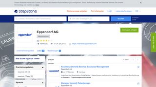 
                            5. Aktuelle Jobs bei Eppendorf AG | StepStone