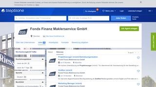 
                            10. Aktuelle Jobs bei Fonds Finanz Maklerservice GmbH | StepStone