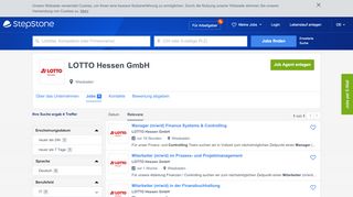 
                            10. Aktuelle Jobs bei LOTTO Hessen GmbH | StepStone