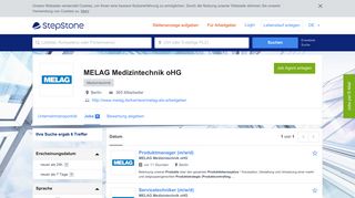 
                            5. Aktuelle Jobs bei MELAG Medizintechnik oHG | StepStone