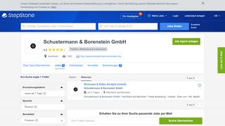 
                            12. Aktuelle Jobs bei Schustermann & Borenstein GmbH | StepStone