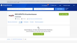 
                            12. Aktuelle Jobs bei SECURVITA Krankenkasse | StepStone