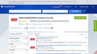 
                            10. Aktuelle Jobs bei SEW-EURODRIVE GmbH & Co KG | StepStone