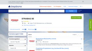 
                            9. Aktuelle Jobs bei STRABAG SE | StepStone