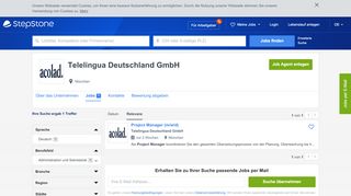 
                            6. Aktuelle Jobs bei TELELINGUA Deutschland GmbH | StepStone