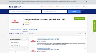 
                            5. Aktuelle Jobs bei Transgourmet Deutschland GmbH & Co. OHG ...