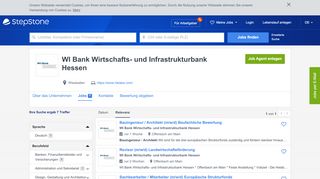 
                            11. Aktuelle Jobs bei WI Bank Wirtschafts- und Infrastrukturbank Hessen ...