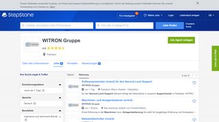 
                            11. Aktuelle Jobs bei WITRON Gruppe | StepStone