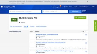 
                            10. Aktuelle Jobs bei ZEAG Energie AG | StepStone